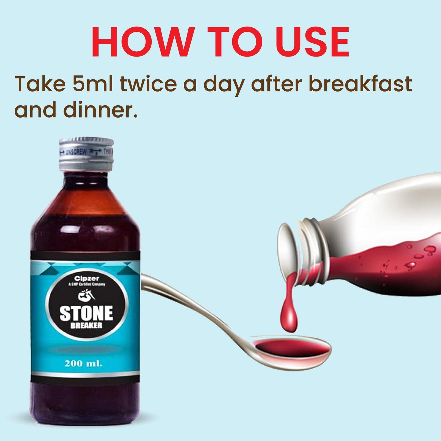 Stone Breaker Syrup 200 MLStone Breaker Syrup 200 ML