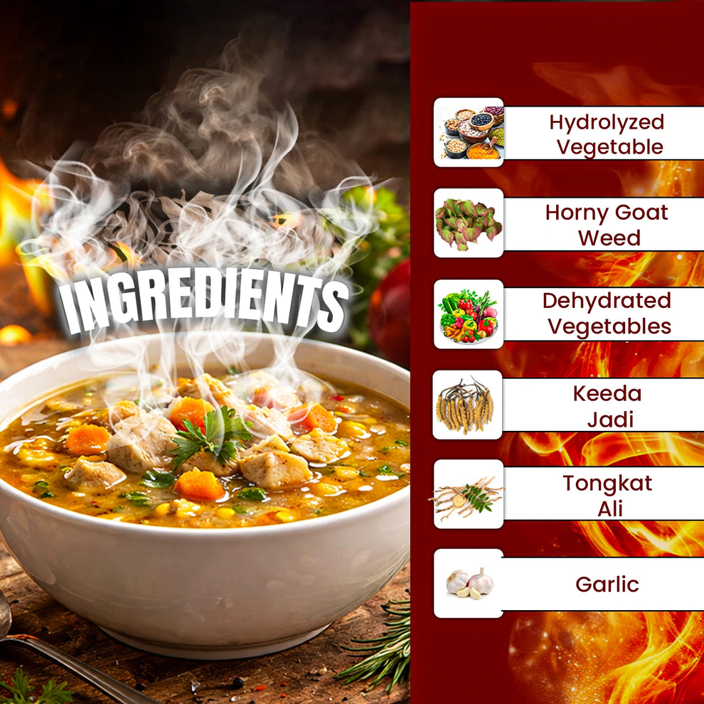 Cipzer Wild Horse Plus Mixed Vegetable Wellness Soup pack of 3 | Energy, Stamina & Daily Strength Support | Herbal & Vegetable Based Nutrition | 10g Sachet