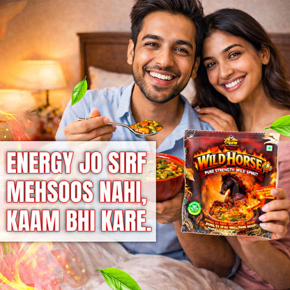 Cipzer Wild Horse Plus Mixed Vegetable Wellness Soup pack of 3 | Energy, Stamina & Daily Strength Support | Herbal & Vegetable Based Nutrition | 10g Sachet