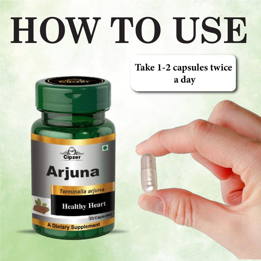 Arjuna Capsule 60's how to use