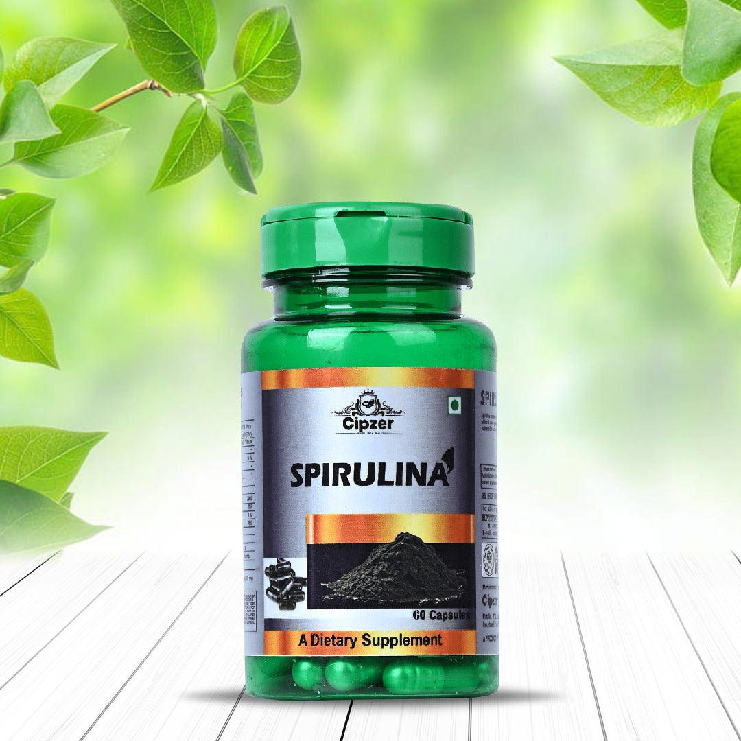 CIpzer Spirulina Capsule 60's