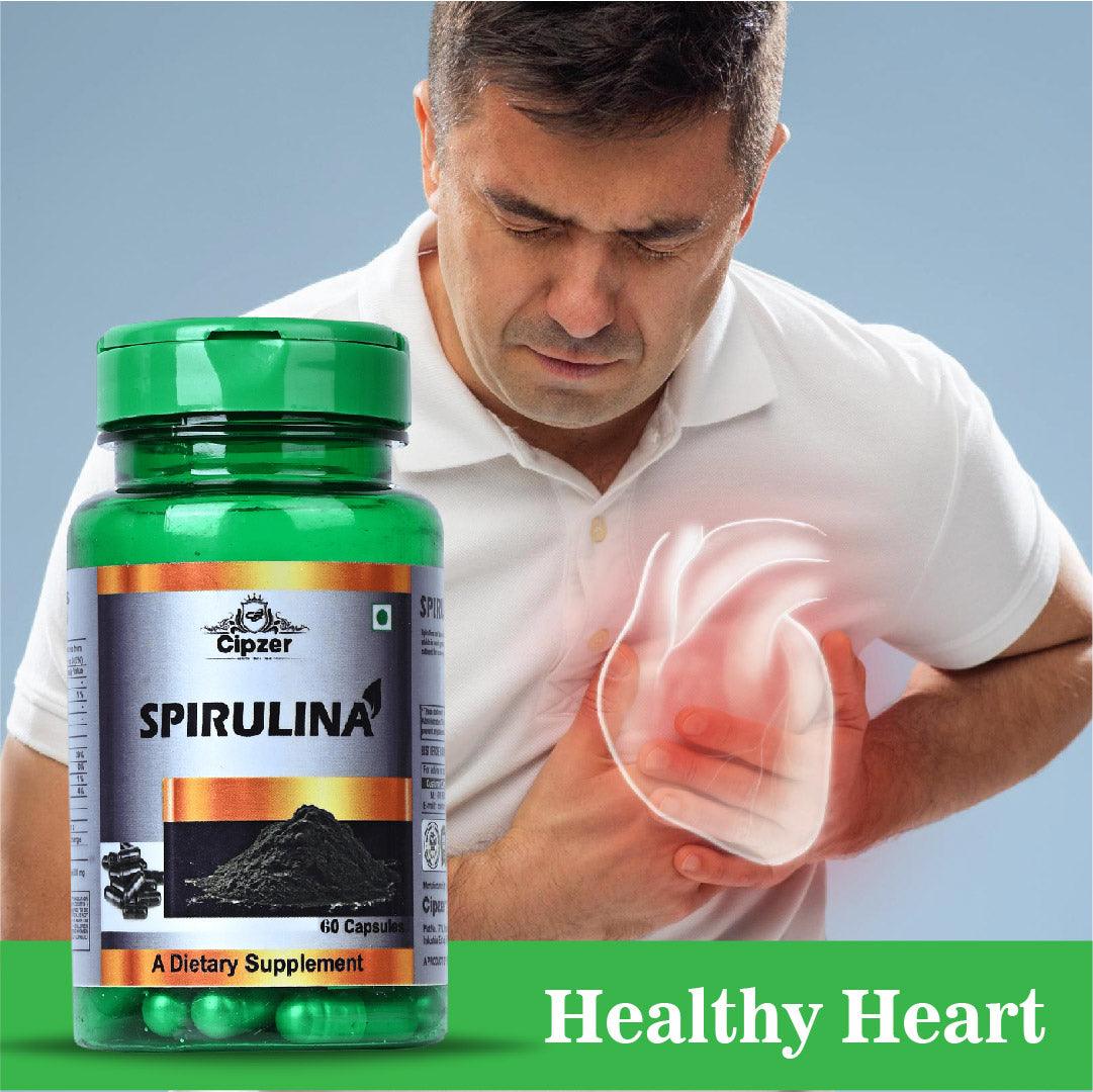 CIpzer Spirulina Capsule 60's